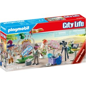 PLAYMOBIL 71367 City Life Hochzeits Fotobox