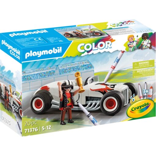 PLAYMOBIL 71376 Color Rennauto