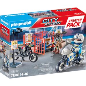 PLAYMOBIL 71381 City Action Starter Pack Polizei