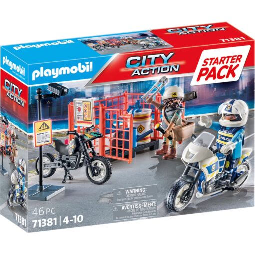 PLAYMOBIL 71381 City Action Starter Pack Polizei