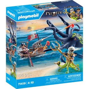 PLAYMOBIL 71419 Pirates Kampf gegen den Riesenoktopus