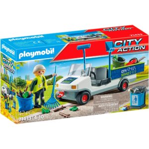 PLAYMOBIL 71433 City Action Stadtreinigung mit E-Fahrzeug