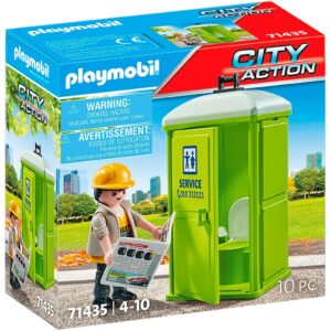 PLAYMOBIL 71435 City Action Mobile Toilette