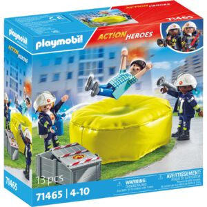 PLAYMOBIL 71465 City Action Feuerwehrleute mit Luftkissen