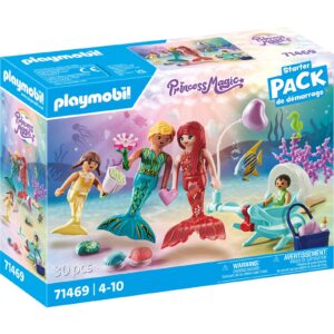 PLAYMOBIL 71469 Princess Magic Starter Pack Liebevolle Meerjungfrauenfamilie