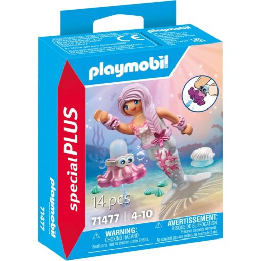 PLAYMOBIL 71477 specialPLUS Meerjungfrau mit Spritzkrake