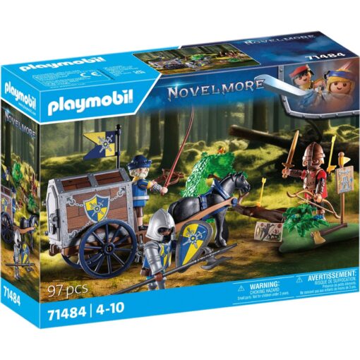 PLAYMOBIL 71484 Novelmore Überfall auf Transportwagen