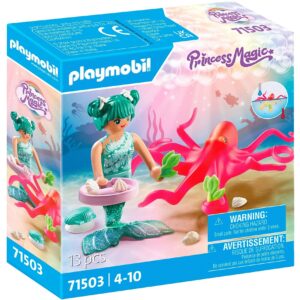 PLAYMOBIL 71503 Princess Magic Meerjungfrau mit Farbwechselkrake