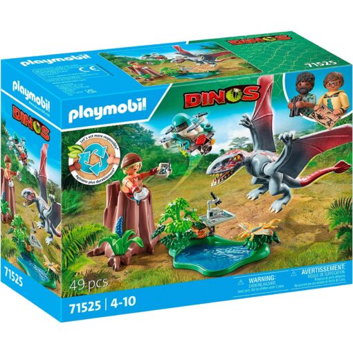 PLAYMOBIL 71525 Dinos Beobachtungsstation für Dimorphodon