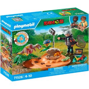 PLAYMOBIL 71526 Dinos Stegosaurusnest mit Eierdieb