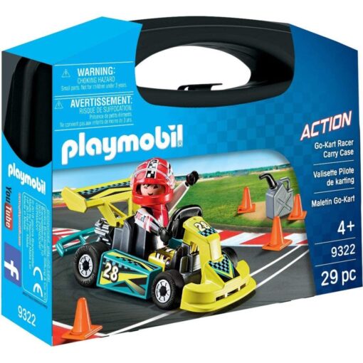 PLAYMOBIL 9322 Action Go-Kart-Rennfahrer zum Mitnehmen