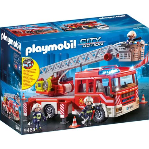 PLAYMOBIL 9463 City Action Feuerwehr-Leiterfahrzeug