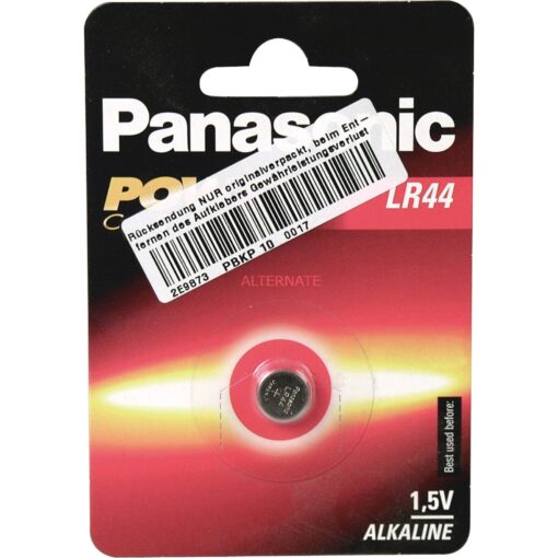 Panasonic Alkaline PowerCells LR44L/1B