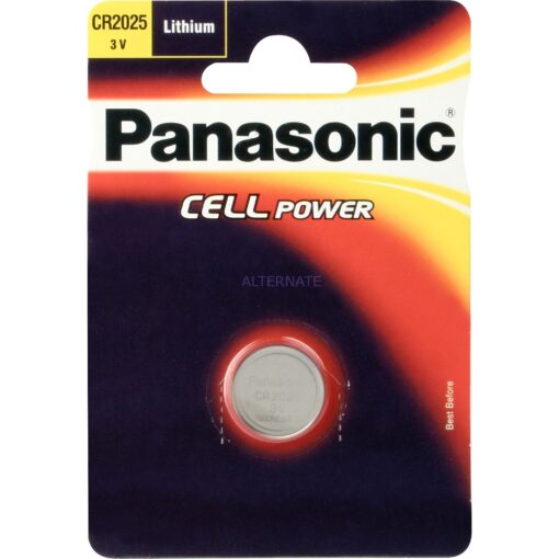 Panasonic Knopfzellen CR2025L/1BP