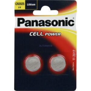 Panasonic Knopfzellen CR2025L/2BP