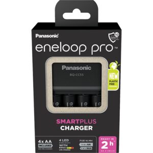 Panasonic Ladegerät eneloop SmartPlus Charger BQ-CC55