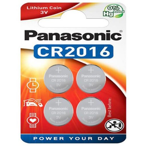 Panasonic Lithium Knopfzelle CR-2016EL/4B