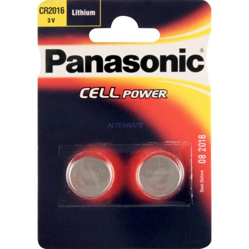 Panasonic Lithium Knopfzelle CR-2016L/2BP