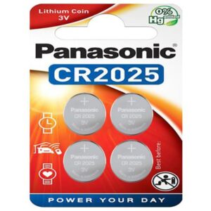 Panasonic Lithium Knopfzelle CR-2025EL/4B