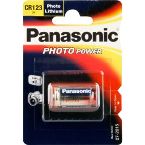 Panasonic Lithium Photo CR123AL/1BP