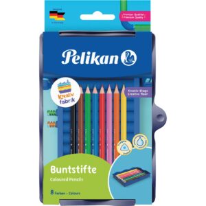 Pelikan Kreativfabrik Buntstifte BSD/8 sortiert in Universaletage 8 ST