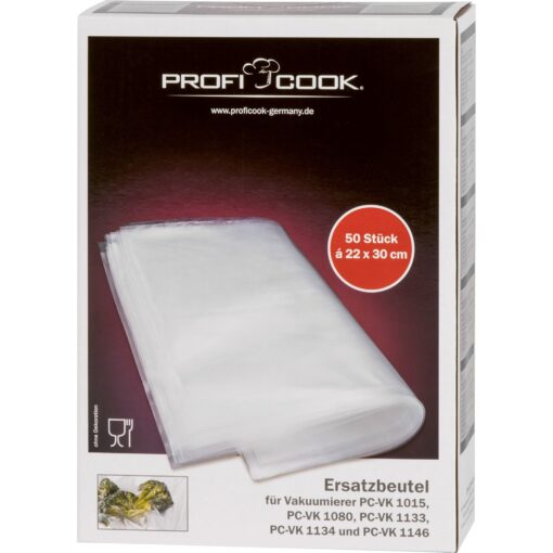 ProfiCook Vakuumierbeutel 22cm x 30cm