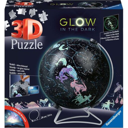 Ravensburger 3D-Puzzle Glow In The Dark Sternenglobus