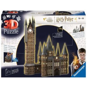 Ravensburger 3D Puzzle Harry Potter Hogwarts Schloss - Astronomieturm Night Edition