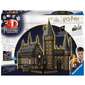 Ravensburger 3D Puzzle Hogwarts Schloss - Die Große Halle Night Edition