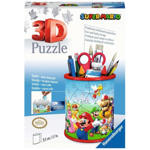 Ravensburger 3D Puzzle Utensilo Super Mario