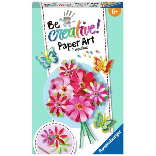 Ravensburger BeCreative Paper Art Flowers & Butterflies