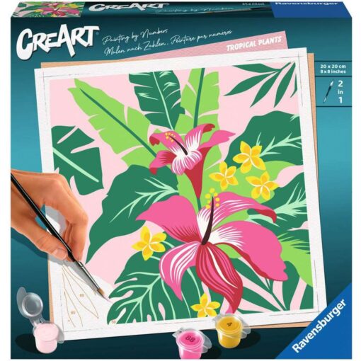 Ravensburger CreArt - Tropical Plants