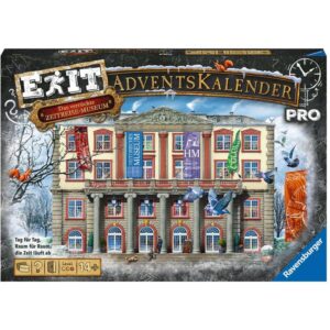 Ravensburger EXIT Adventskalender Pro - Das verrückte Zeitreisenmuseum