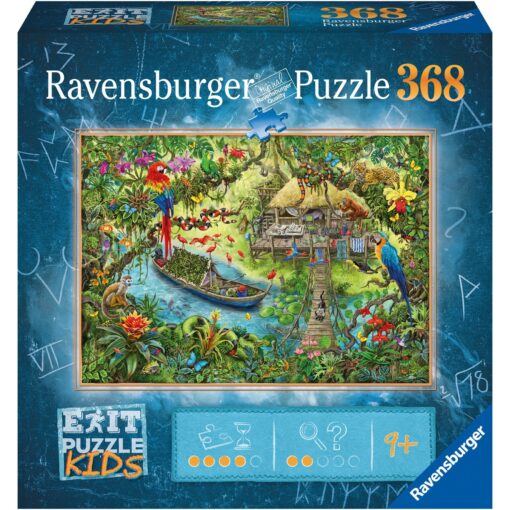 Ravensburger EXIT Puzzle Kids - Die Dschungelexpediton