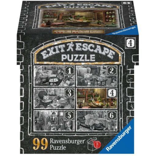 Ravensburger EXIT Puzzle: Im Gutshaus – Weinkeller (99 Teile)