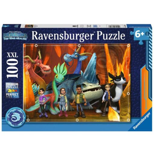 Ravensburger Kinderpuzzle Dragons - Die 9 Welten