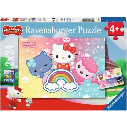 Ravensburger Kinderpuzzle Hello Kitty Die besten Freunde