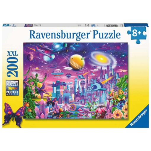 Ravensburger Kinderpuzzle Kosmische Stadt