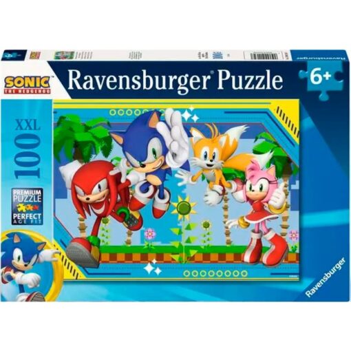 Ravensburger Kinderpuzzle Nichts kann Sonic aufhalten