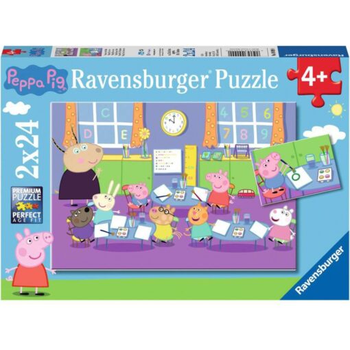 Ravensburger Kinderpuzzle Peppa in der Schule