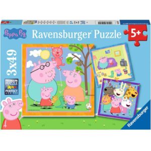 Ravensburger Kinderpuzzle Peppas Familie und Freunde