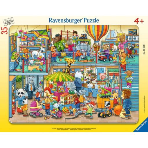 Ravensburger Kinderpuzzle Tierischer Spielzeugladen