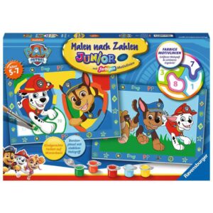 Ravensburger Malen nach Zahlen Junior - Paw Patrol