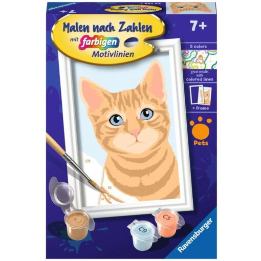 Ravensburger Malen nach Zahlen - Niedliche Katze