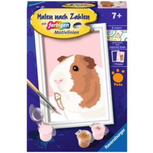 Ravensburger Malen nach Zahlen - Niedliches Meerschweinchen