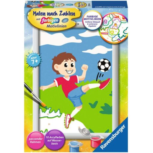 Ravensburger Malen nach Zahlen - Spaß am Fußball