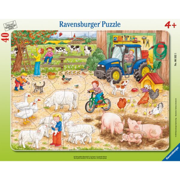 Ravensburger Puzzle Auf dem großen Bauernhof