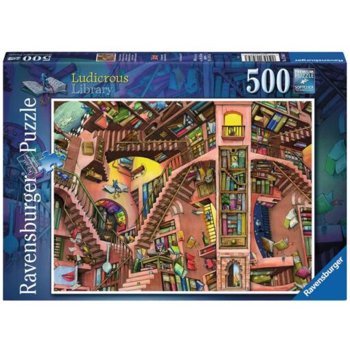 Ravensburger Puzzle Die verrückte Bibliothek