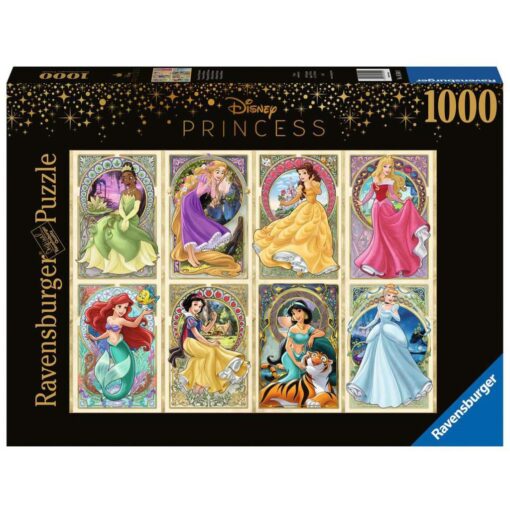 Ravensburger Puzzle Disney - Nouveau Art Prinzessinnen