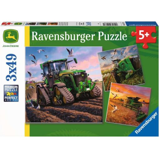 Ravensburger Puzzle John Deere in Aktion